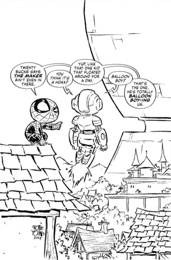 Ultimate Endgame #1 — 1:100 Skottie Young Variant